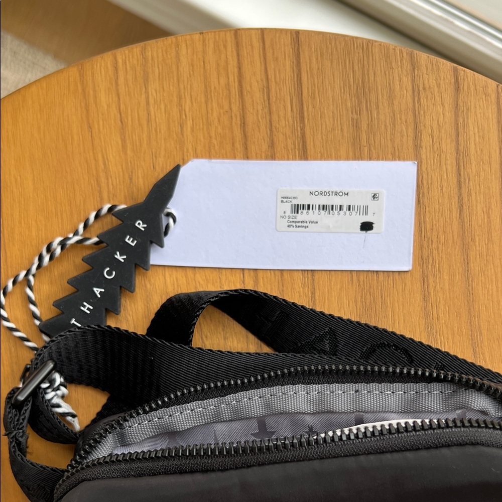 Thacker Black Crossbody Bag - Picture 3 of 3